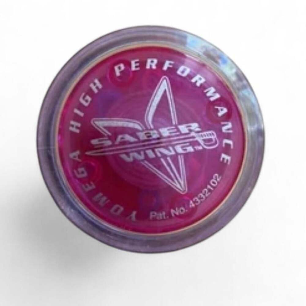 Vintage 90s Yomega Saber Wing High Performance Yo-Yo Hot Pink